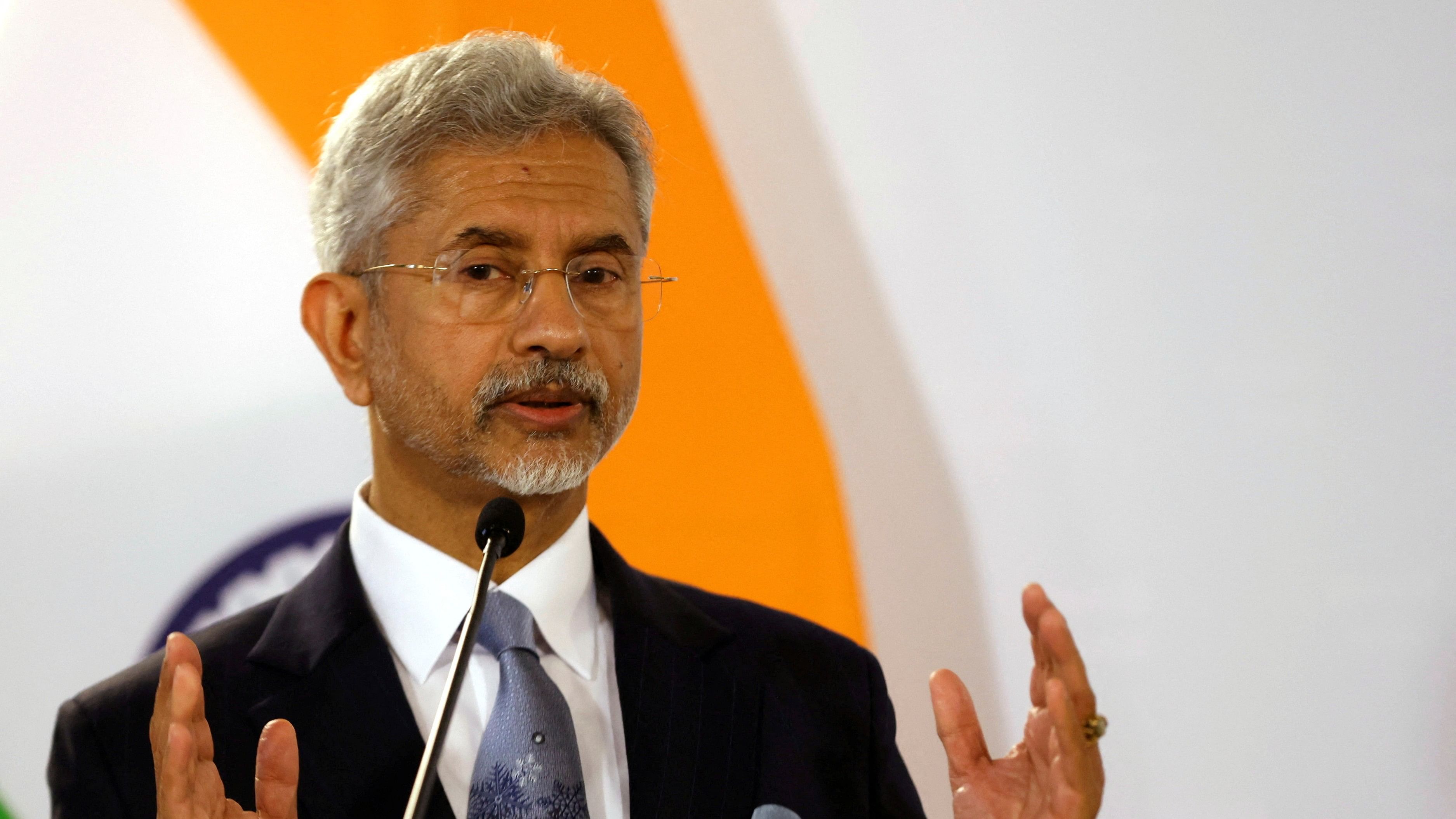 <div class="paragraphs"><p>External Affairs Minister S Jaishankar.</p></div>