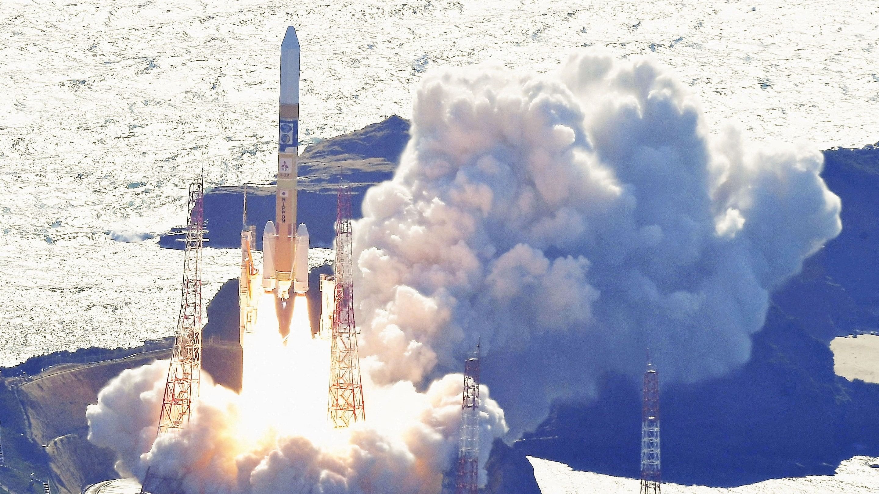 <div class="paragraphs"><p>H-IIA rocket carrying the national space agency's moon lander is launched at Tanegashima Space Center on the southwestern island of Tanegashima, Japan  on September 7, 2023. </p></div>