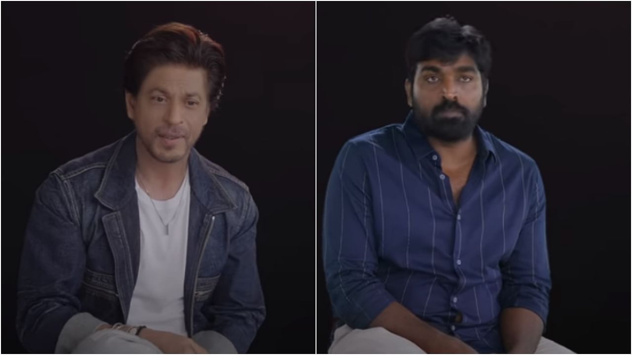 <div class="paragraphs"><p>Shah Rukh Khan and Vijay Sethupathi answered fan question ahead of 'Jawan' release.&nbsp;</p></div>