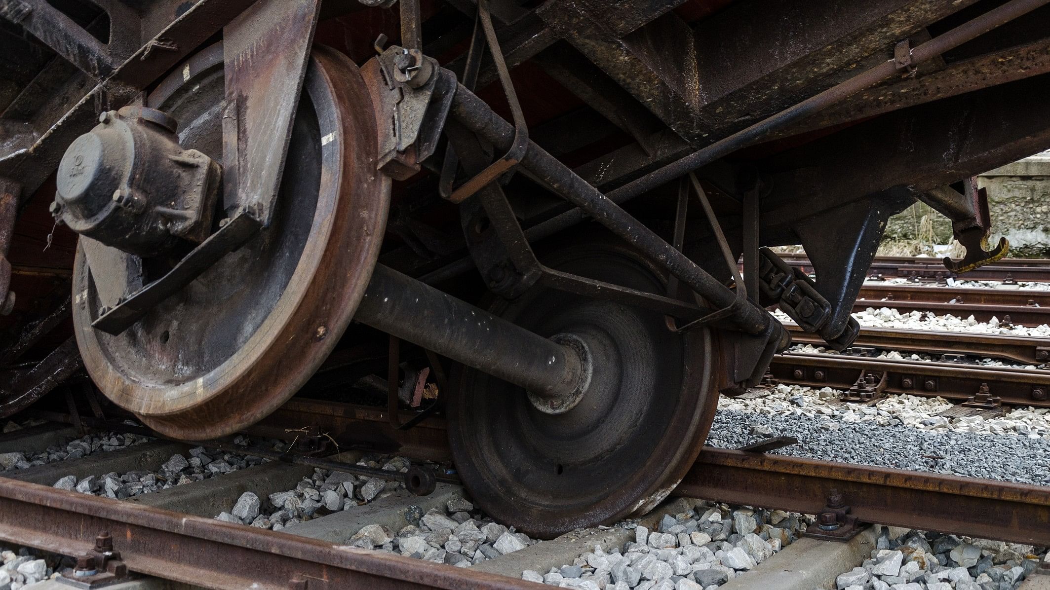 <div class="paragraphs"><p>Representative image of a train off track.</p></div>