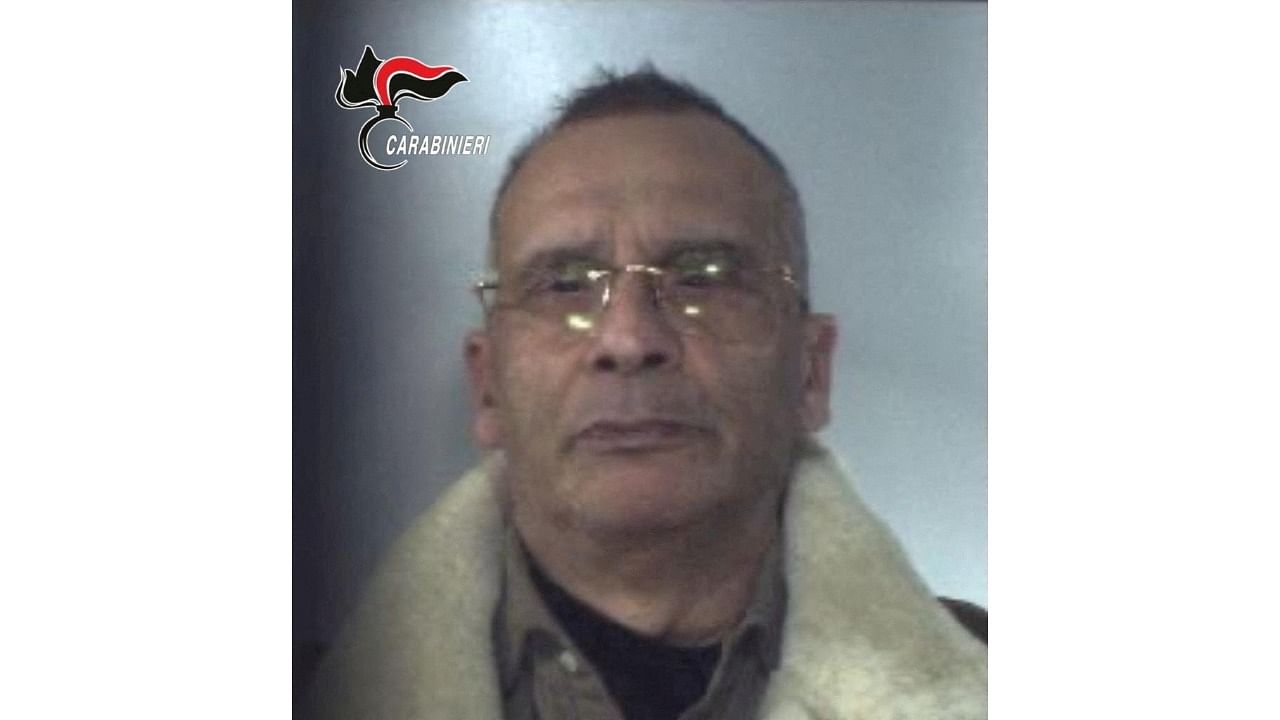 <div class="paragraphs"><p>A handout photo shows Matteo Messina Denaro Italy's most wanted mafia boss after he was arrested in Palermo, Italy, January 16, 2023.&nbsp;</p></div>
