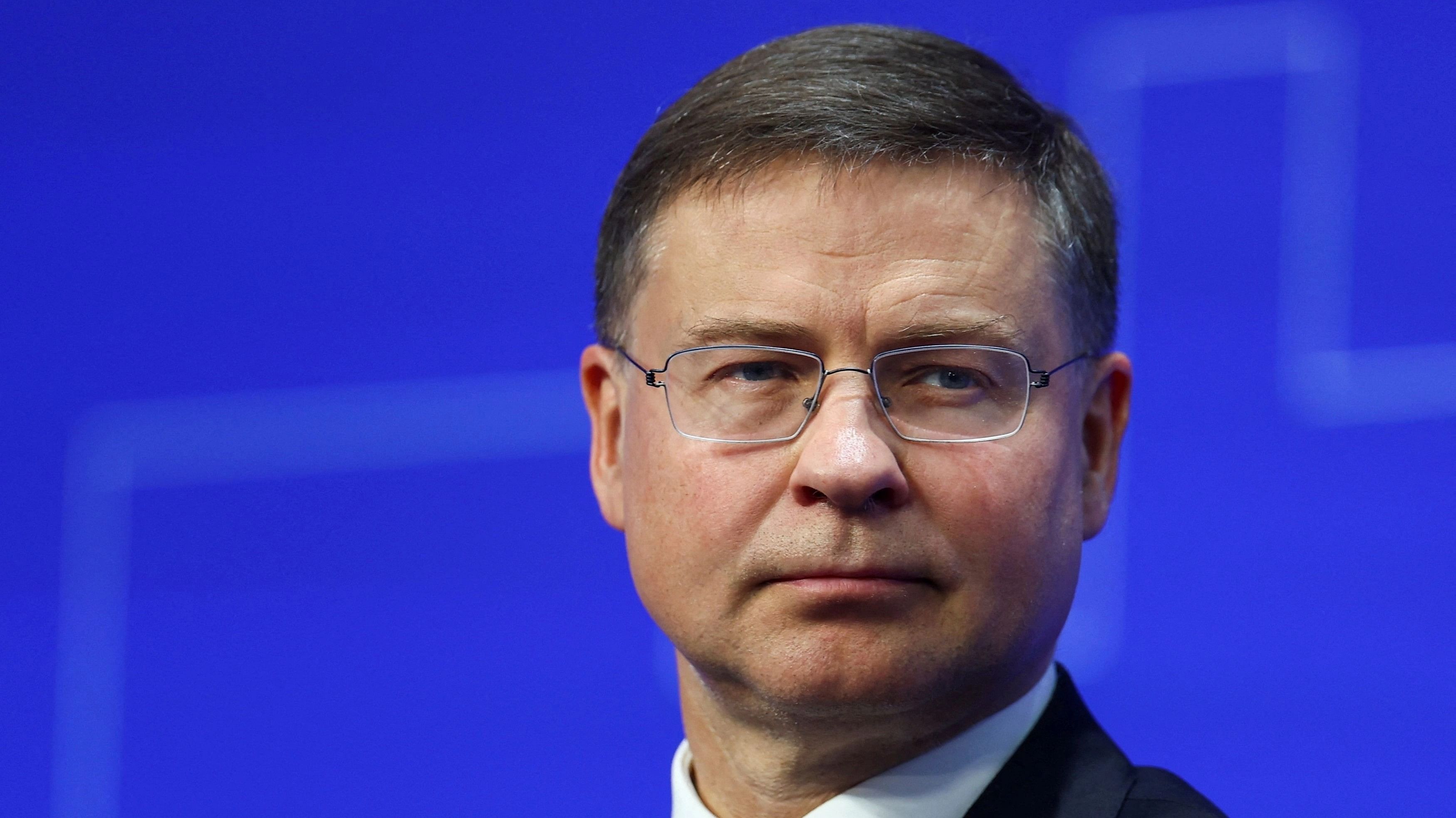 <div class="paragraphs"><p> Valdis Dombrovskis, European Commissioner for Trade and Executive Vice President of the European Commission.</p></div>