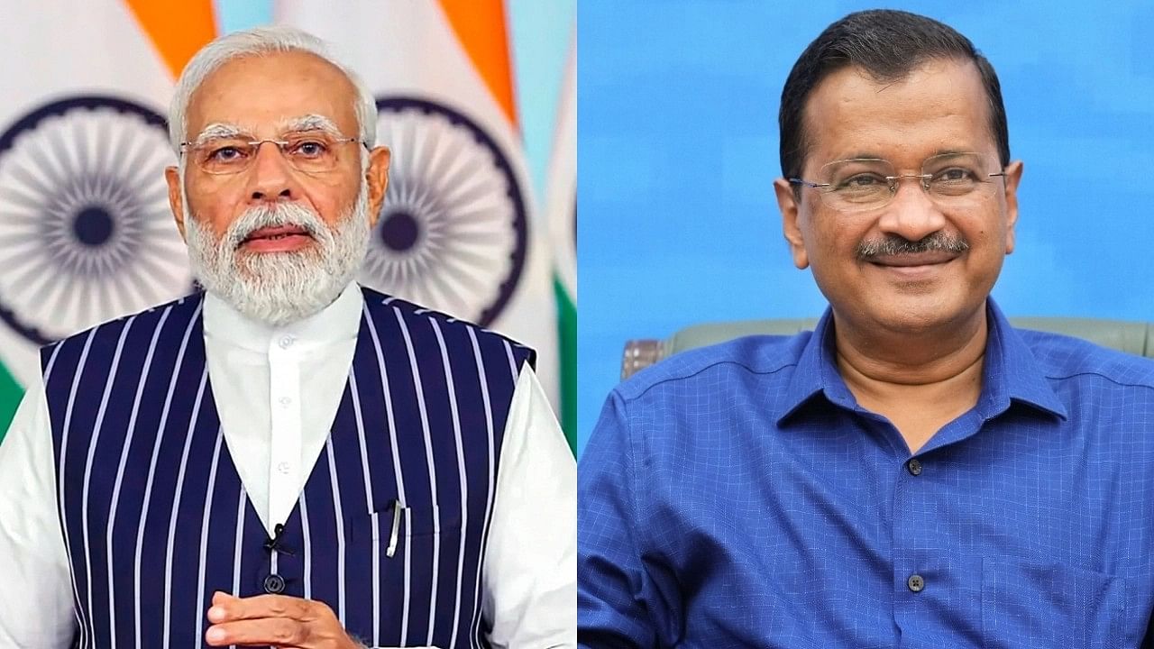 <div class="paragraphs"><p>PM Modi and Arvind Kejriwal.</p></div>