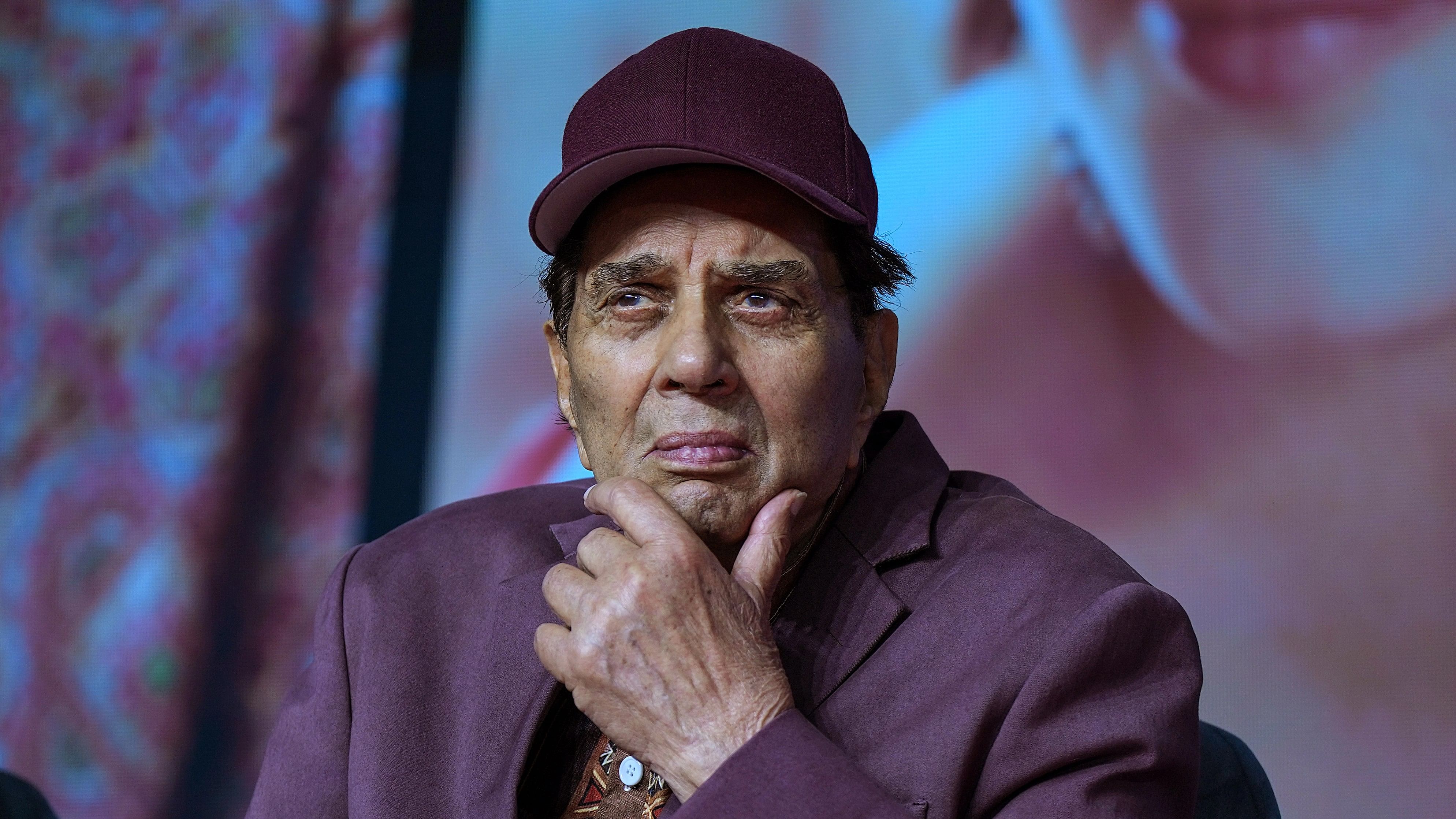 <div class="paragraphs"><p>Actor Dharmendra during a press conference of his newly-released film 'Rocky Aur Rani Ki Prem Kahani' in Mumbai.</p></div>