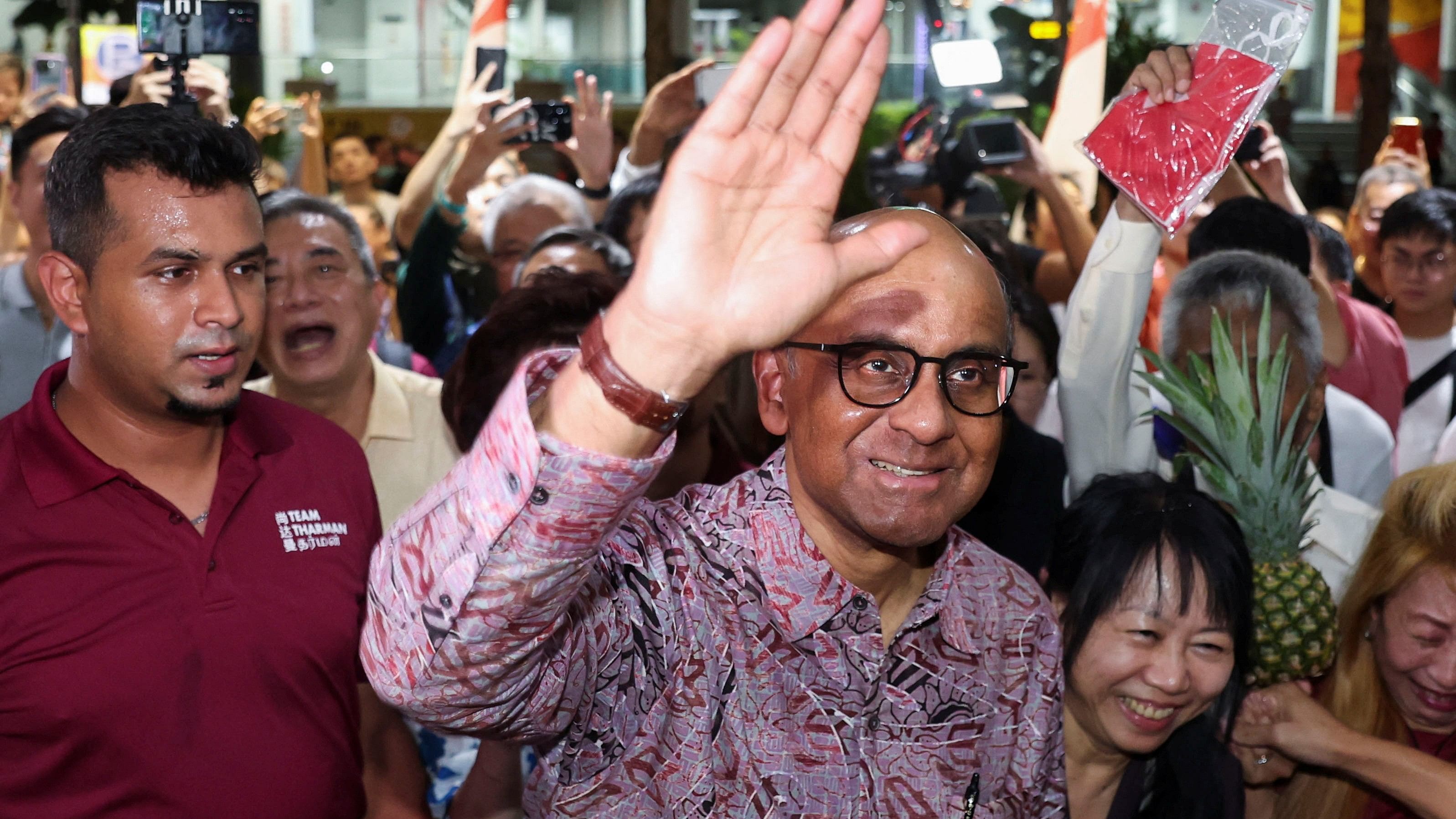 <div class="paragraphs"><p>Singapore's newly-elected President Tharman Shanmugaratnam.</p></div>