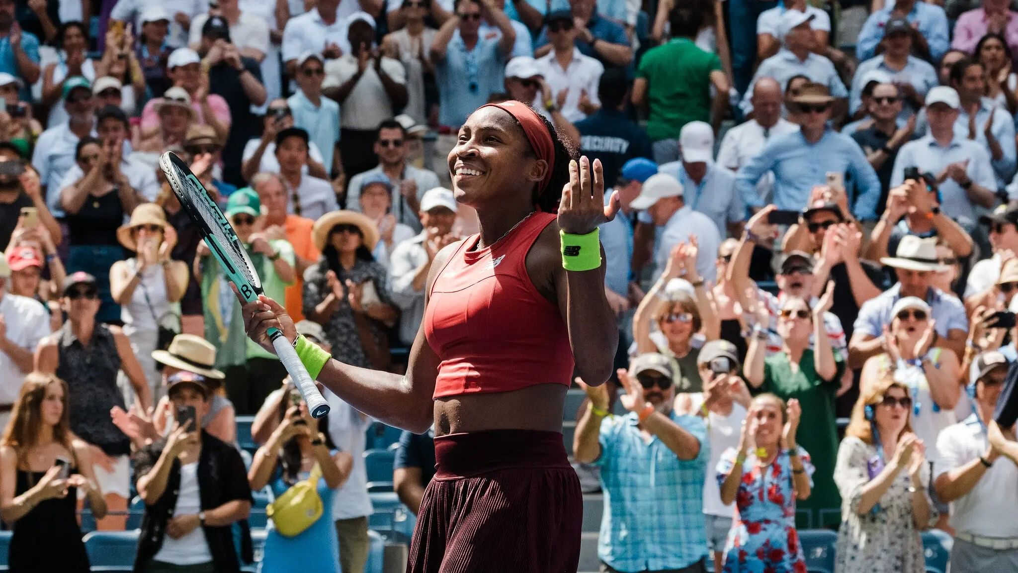 <div class="paragraphs"><p>Coco Gauff dropped just two games during her quarterfinal victory over Jelena Ostapenko.<br></p></div>