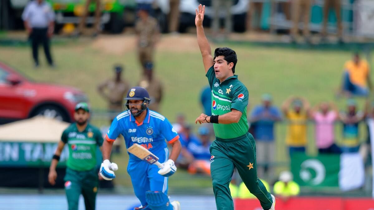 <div class="paragraphs"><p>Pakistani bowler Naseem Shah during the Asia Cup match between India and Pakistan in Sri Lanka.&nbsp;</p></div>