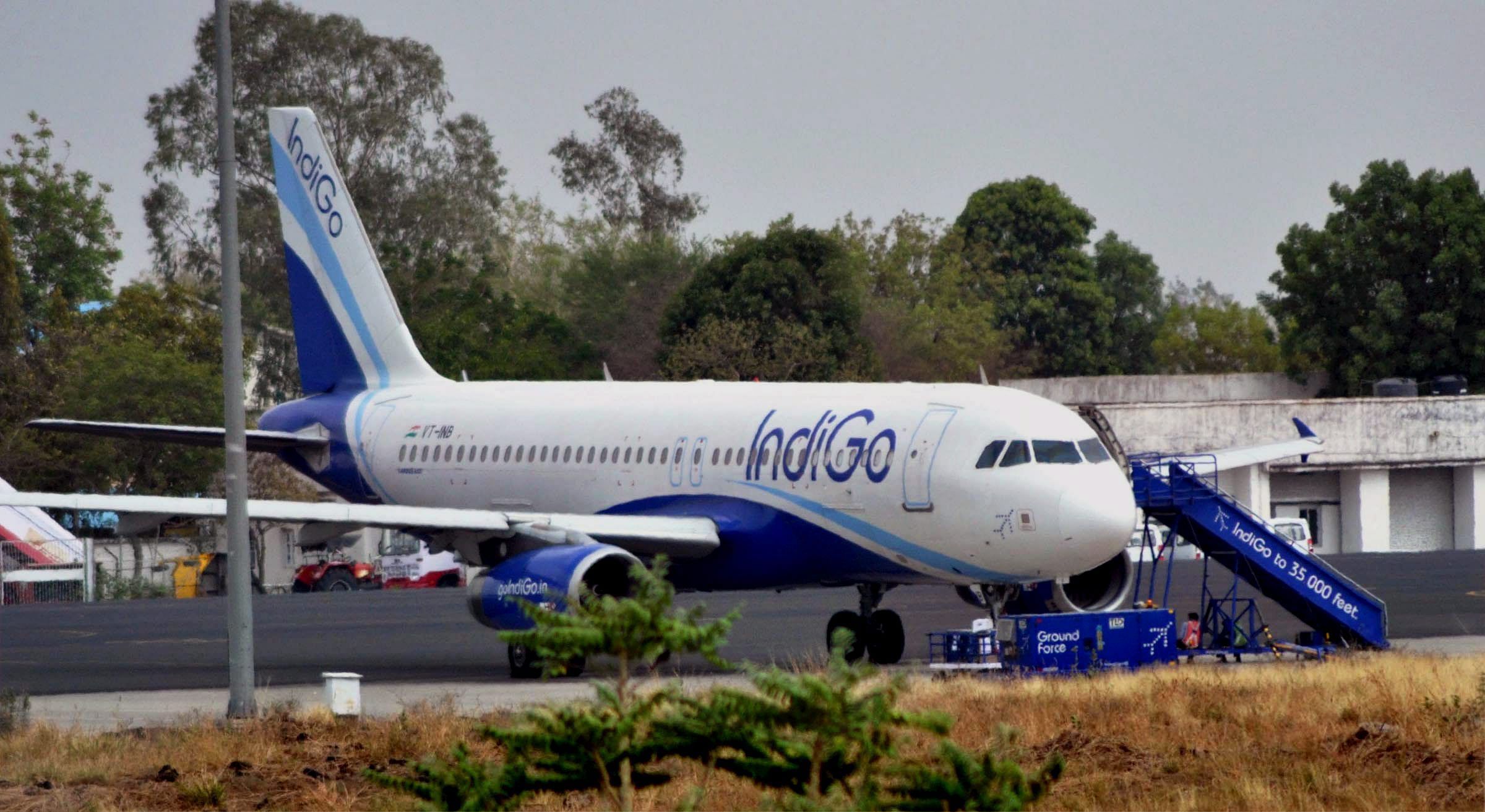 <div class="paragraphs"><p>Representative image of IndiGo flight.</p></div>