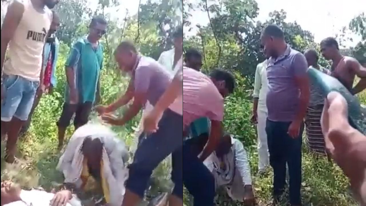 <div class="paragraphs"><p>BJYM leader thrashes tribal man.</p></div>