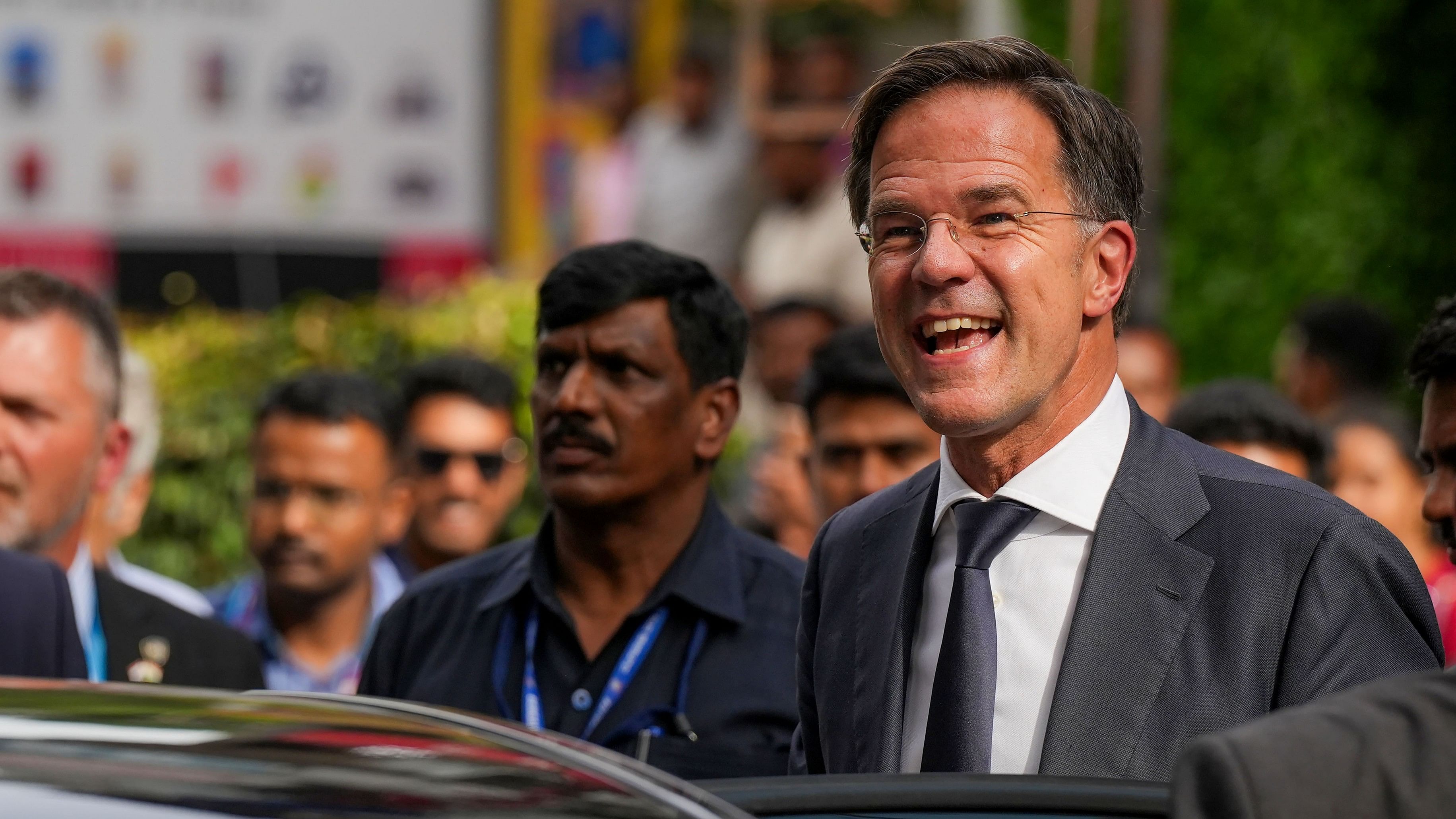 <div class="paragraphs"><p>Prime Minister of the Netherlands Mark Rutte visits Church Street in Bengaluru on Monday. </p></div>