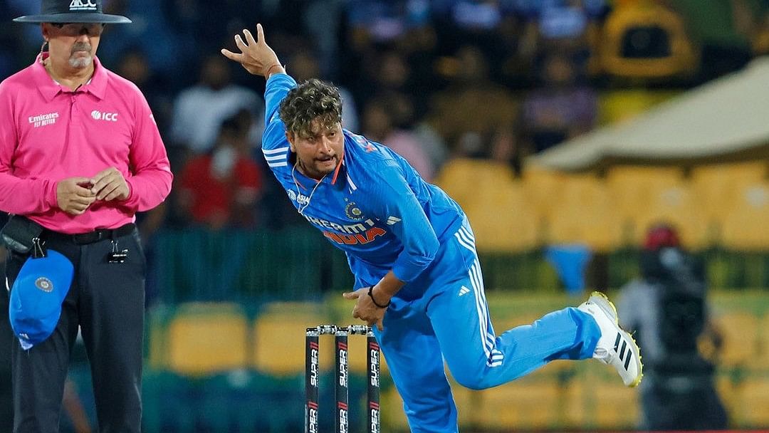 <div class="paragraphs"><p>India's Kuldeep Yadav in action.</p></div>