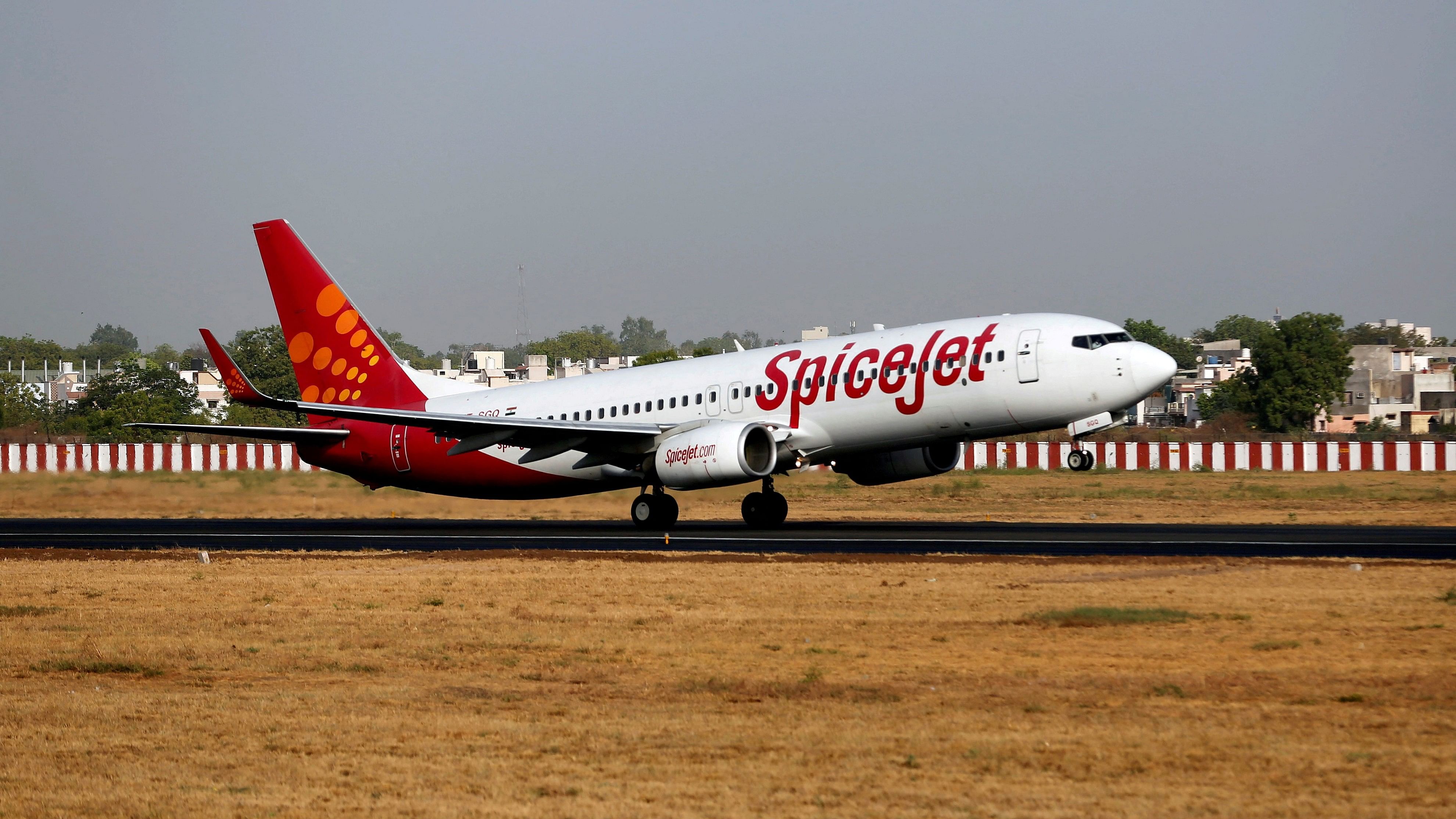 <div class="paragraphs"><p>A SpiceJet flight.</p></div>