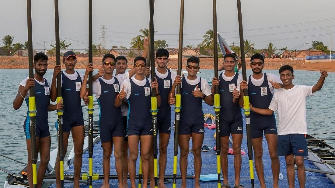 <div class="paragraphs"><p>Indian rowers have two silver and five bronze medals.</p></div>