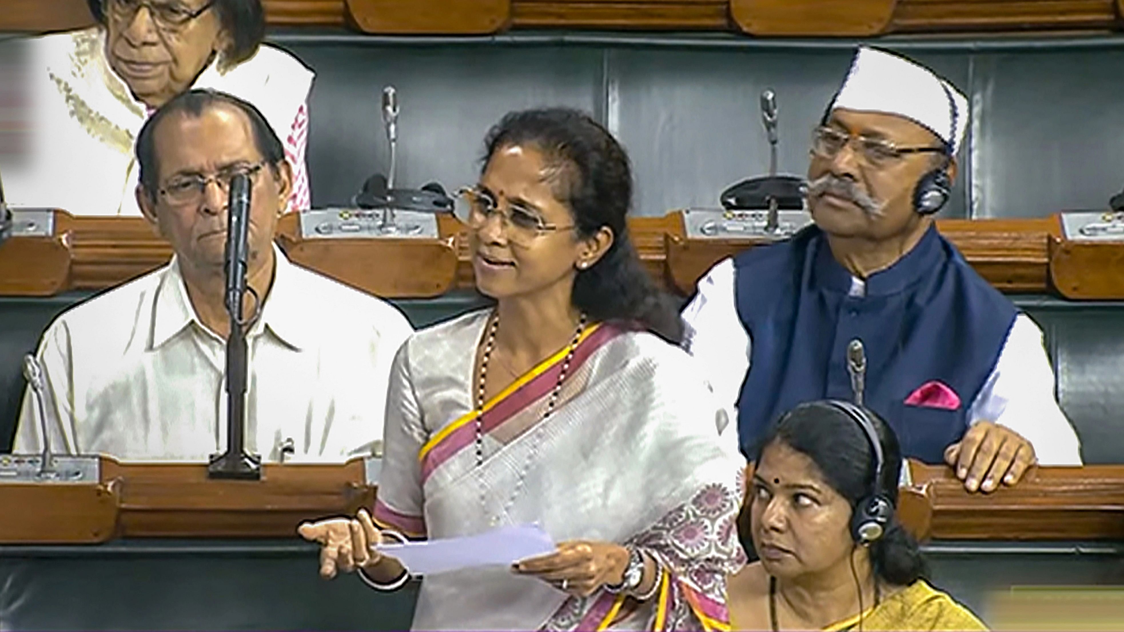 <div class="paragraphs"><p>NCP MP Supriya Sule.&nbsp;</p></div>