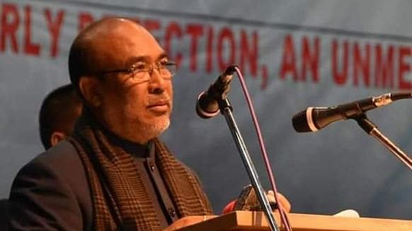 Manipur CM Biren Singh.