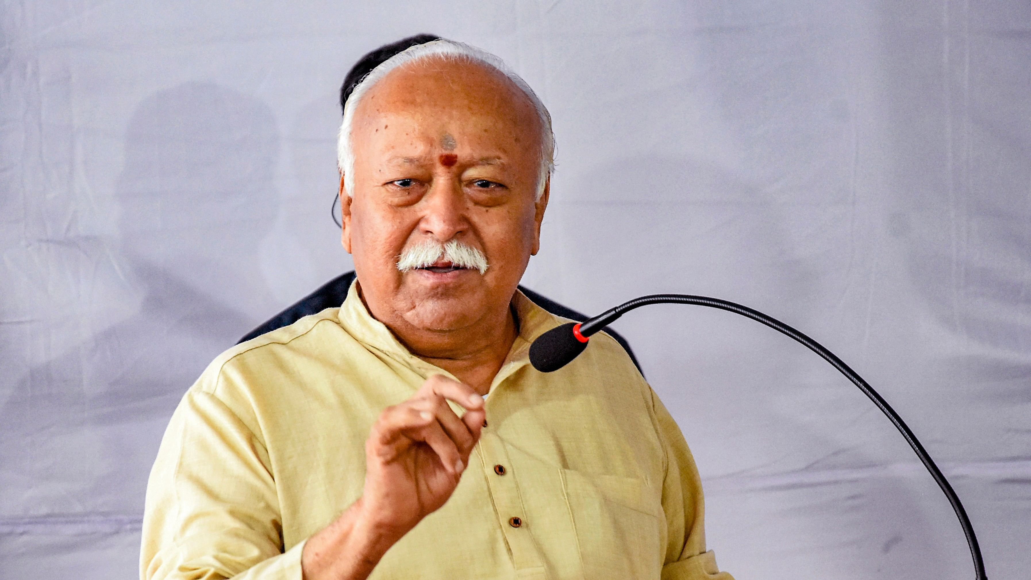 <div class="paragraphs"><p>Rashtriya Swayamsevak Sangh chief Mohan Bhagwat.</p></div>