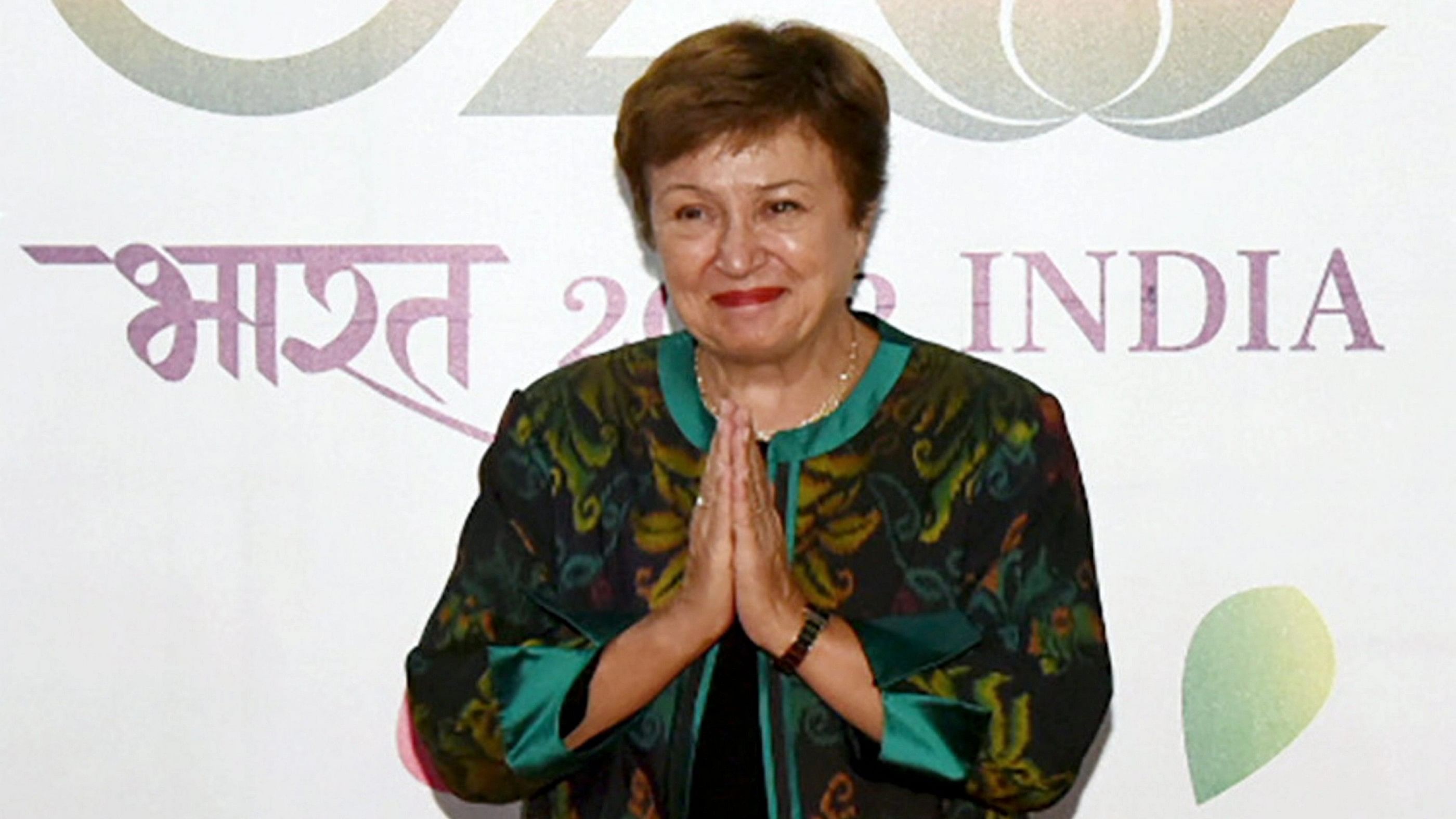 <div class="paragraphs"><p>Managing Director of the International Monetary Fund Kristalina Georgieva.</p></div>