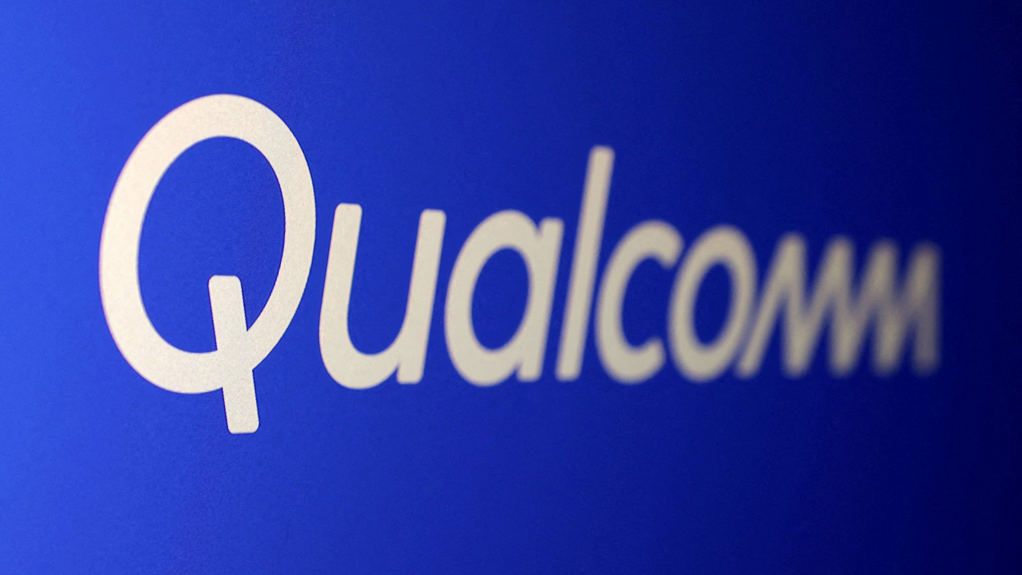 <div class="paragraphs"><p> Qualcomm logo.</p></div>