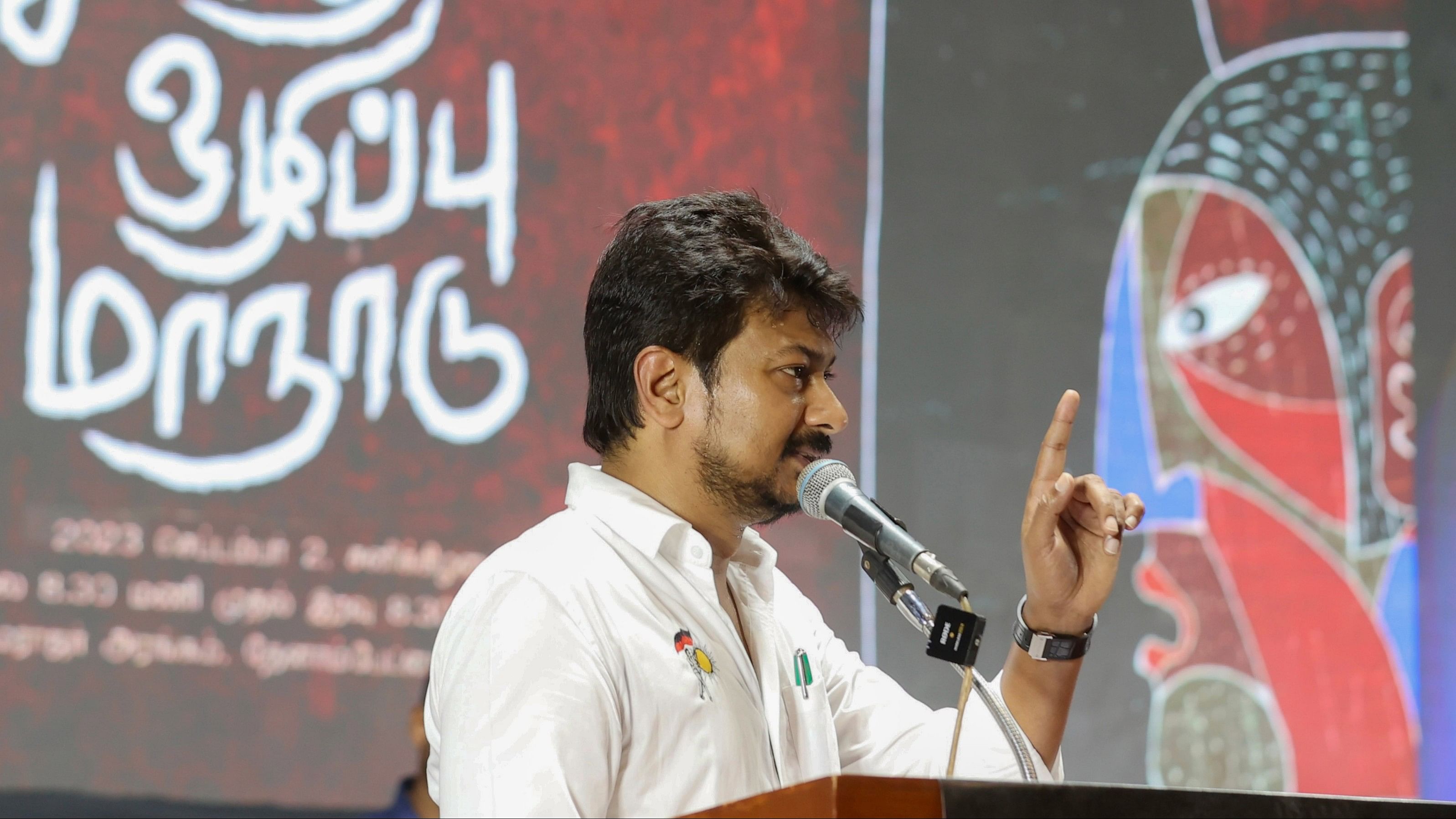 <div class="paragraphs"><p>DMK minister Udhayanidhi Stalin.</p></div>