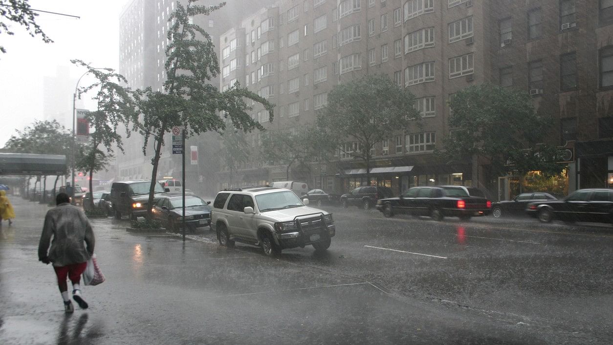 <div class="paragraphs"><p>Representative image of rain and storm in New York City.</p></div>