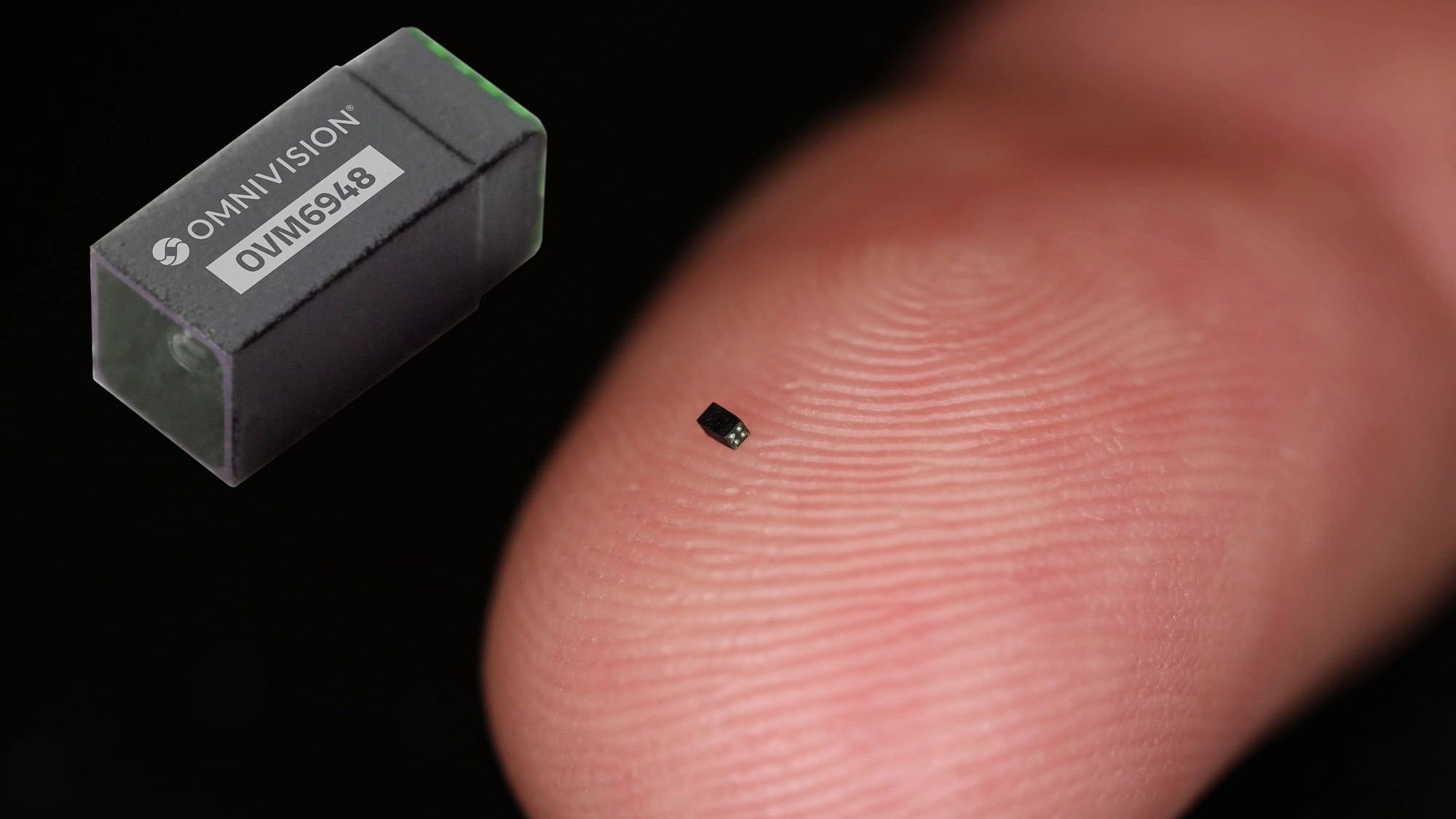 <div class="paragraphs"><p><a href="https://www.ovt.com/press-releases/omnivision-announces-guinness-world-record-for-smallest-image-sensor-and-new-miniature-camera-module-for-disposable-medical-applications/" rel="nofollow">OmniVision</a>'s&nbsp;OV6948, world's smallest camera.</p></div>