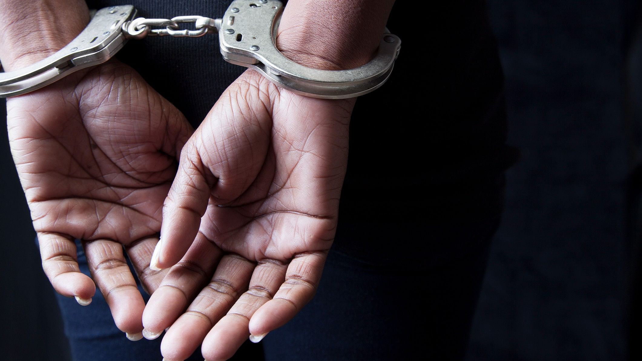 <div class="paragraphs"><p>Representative image of a woman in handcuffs.</p></div>
