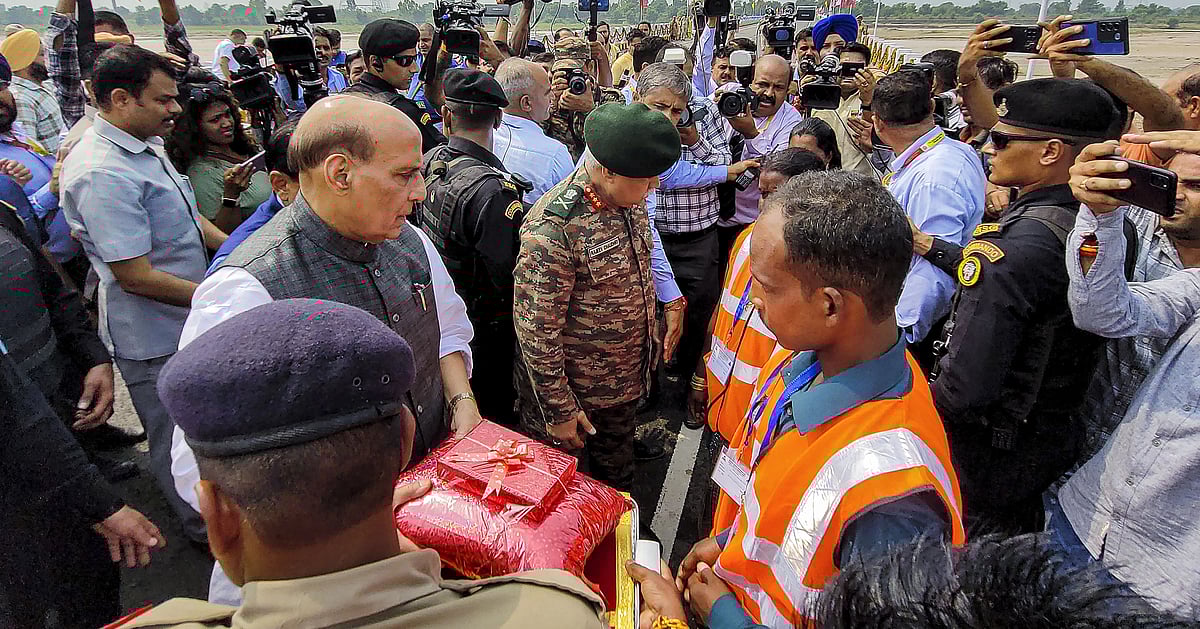 Nyoma airfield will be a game changer, says Rajnath Singh; inaugurates ...