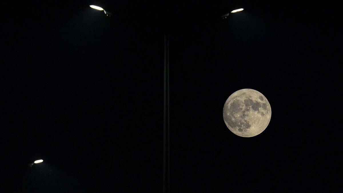 <div class="paragraphs"><p>File photo of a Supermoon as seen from Earth.&nbsp;</p></div>