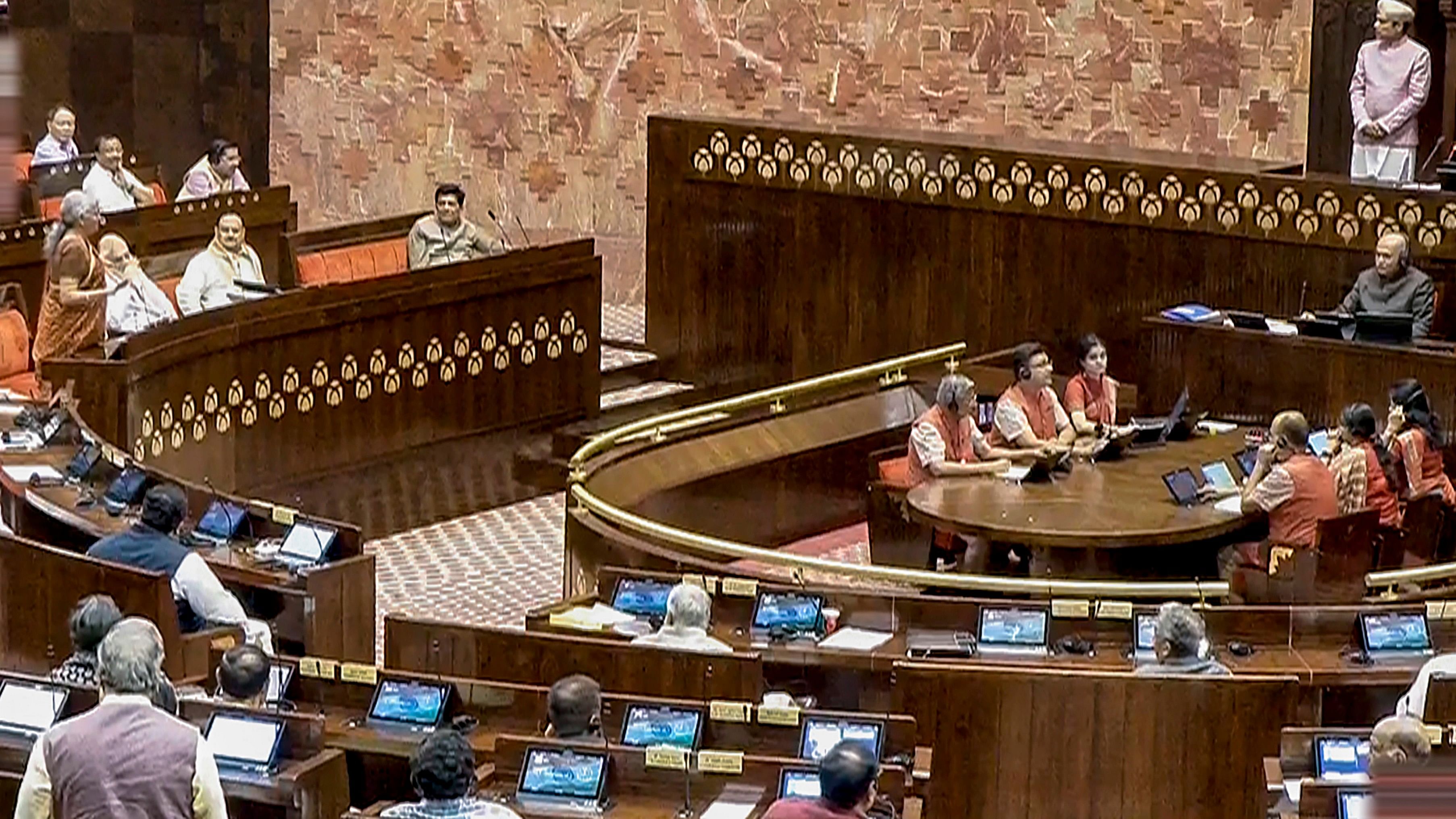 <div class="paragraphs"><p>View of the Rajya Sabha during the special session of the Parliament, in New Delhi, Thursday, Sept. 21, 2023.</p></div>