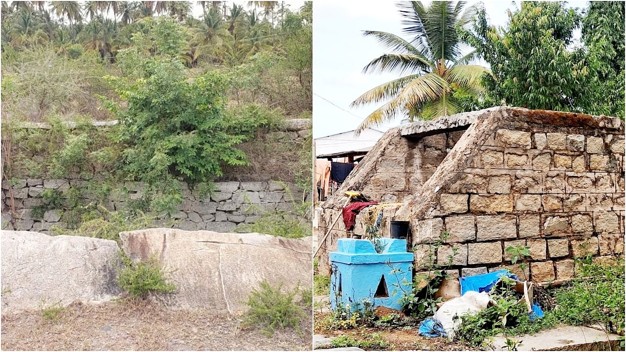 <div class="paragraphs"><p>The century-old well in Macheri contains water at an easily reachable level(L), and&nbsp;historic kalyani in B Mallenahalli (R) is neglected after being surrounded by bushes.</p></div>