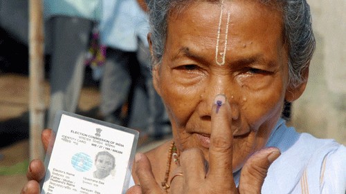 <div class="paragraphs"><p>Representative photo of a voter from West Bengal.</p></div>