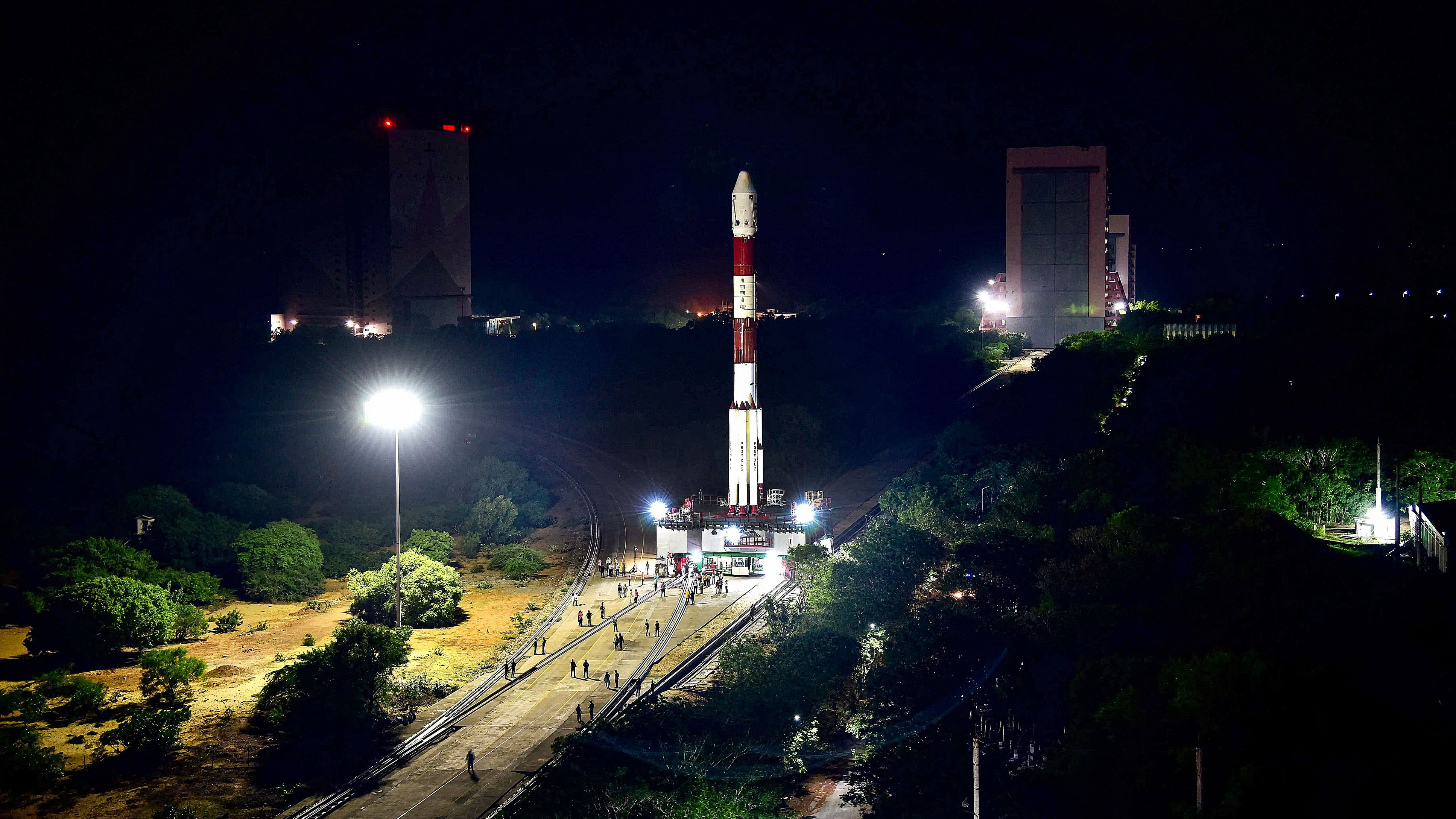 <div class="paragraphs"><p>Preparations in the final phase for India's maiden solar mission, Aditya-L1 onboard the PSLV-C57, ahead of its launch.</p></div>