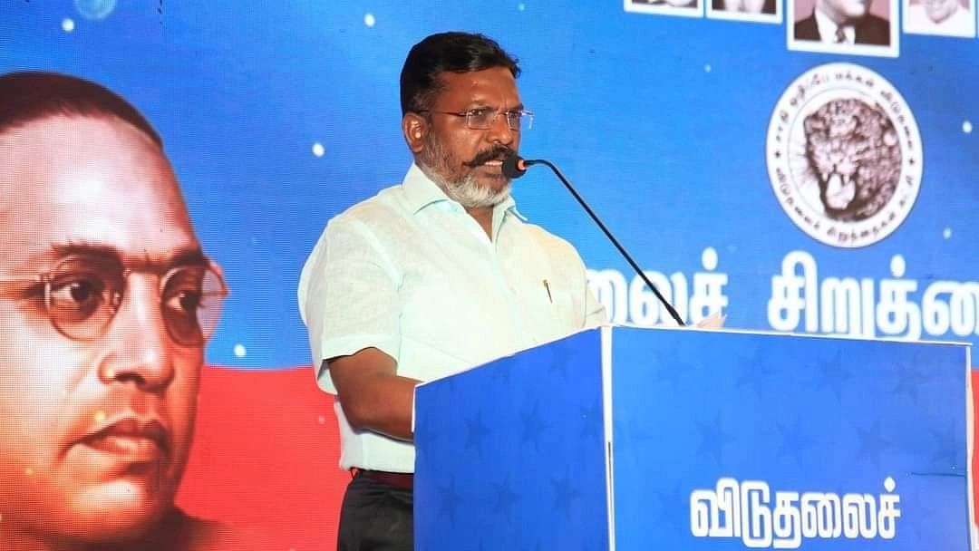 <div class="paragraphs"><p>VCK chief Thol Thirumavalavan</p></div>