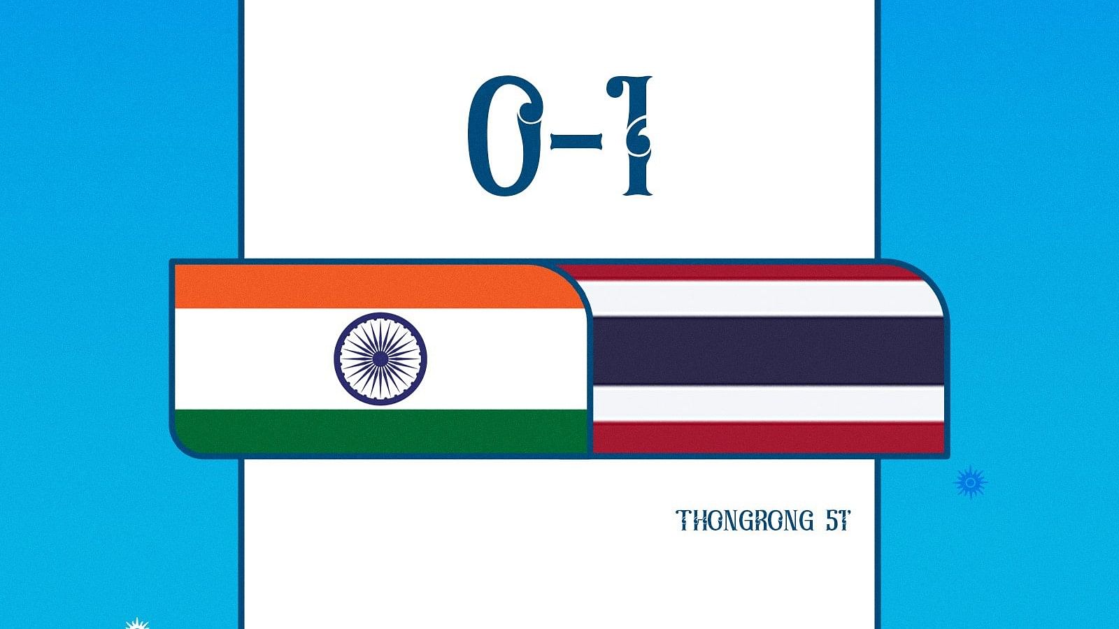 <div class="paragraphs"><p>India suffered a defeat at the hands of Thailand.</p></div>
