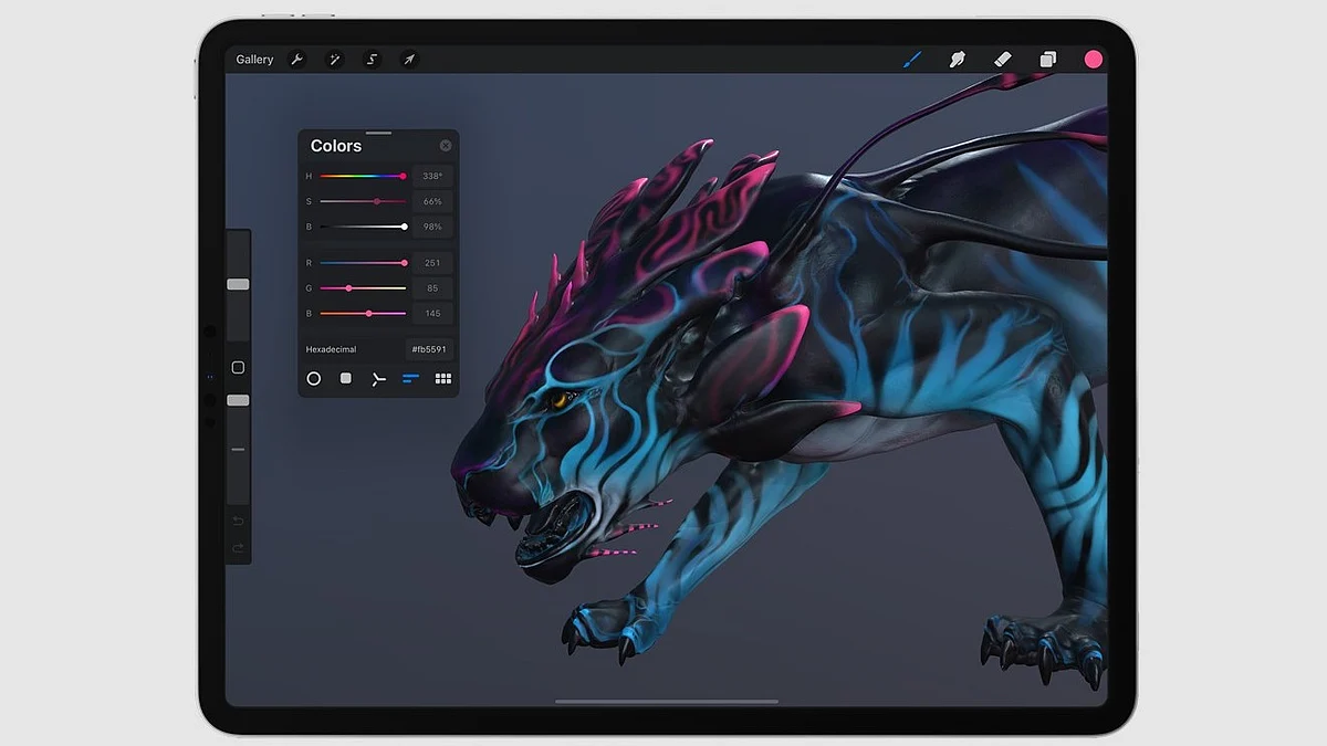 Procreate app