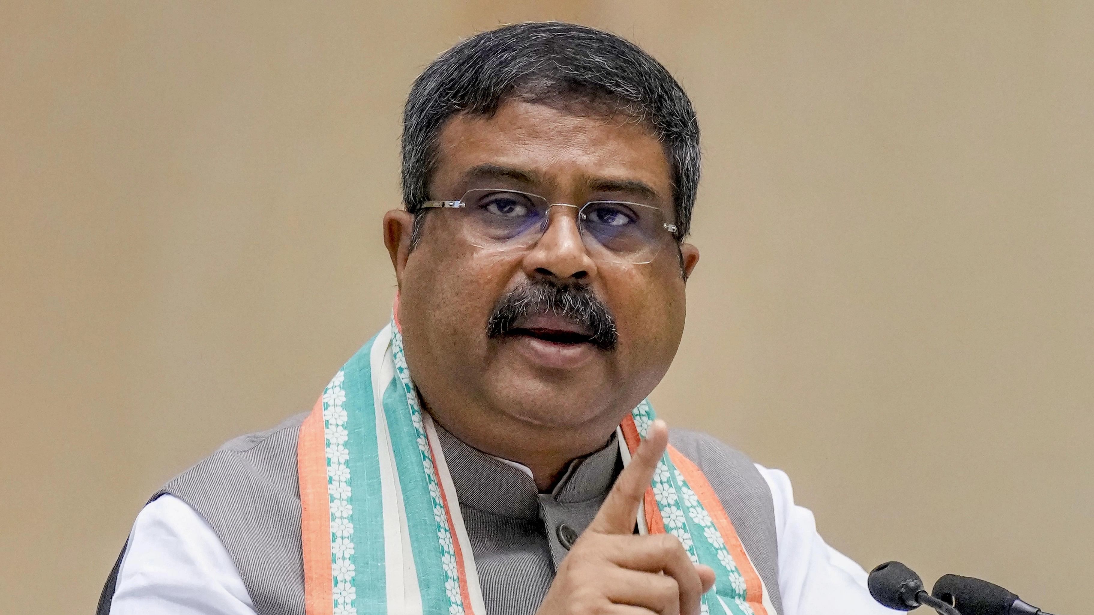 <div class="paragraphs"><p>Union  Minister Dharmendra Pradhan.</p></div>