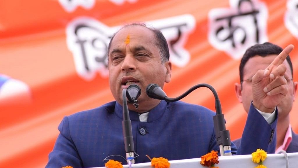 <div class="paragraphs"><p>Former Himachal Pradesh Chief Minister Jai Ram Thakur.</p></div>