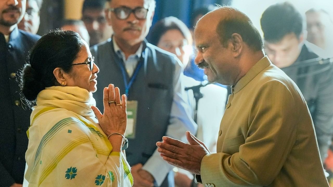 <div class="paragraphs"><p>West Bengal Governor CV Ananda Bose with Chief Minister Mamata Banerjee.&nbsp;</p></div>