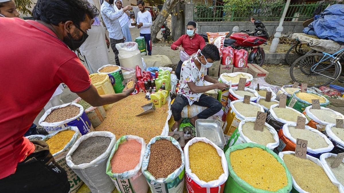 <div class="paragraphs"><p>Representative image of pulses sold in a market.&nbsp;</p></div>