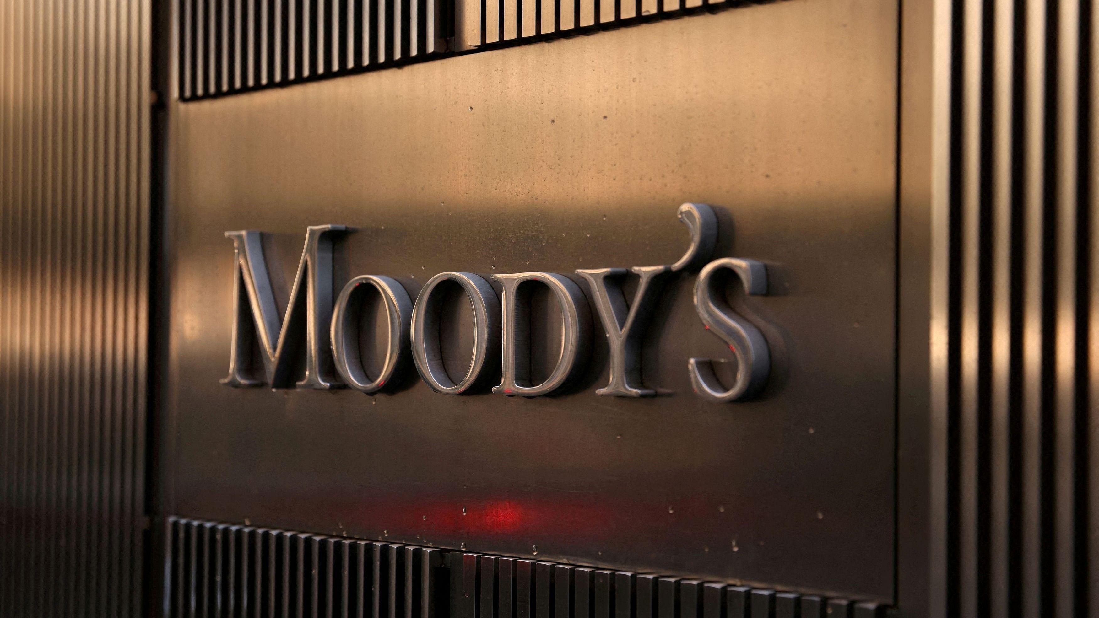 <div class="paragraphs"><p>Signage is seen outside the Moody's Corporation headquarters in Manhattan, New York.&nbsp;</p></div>