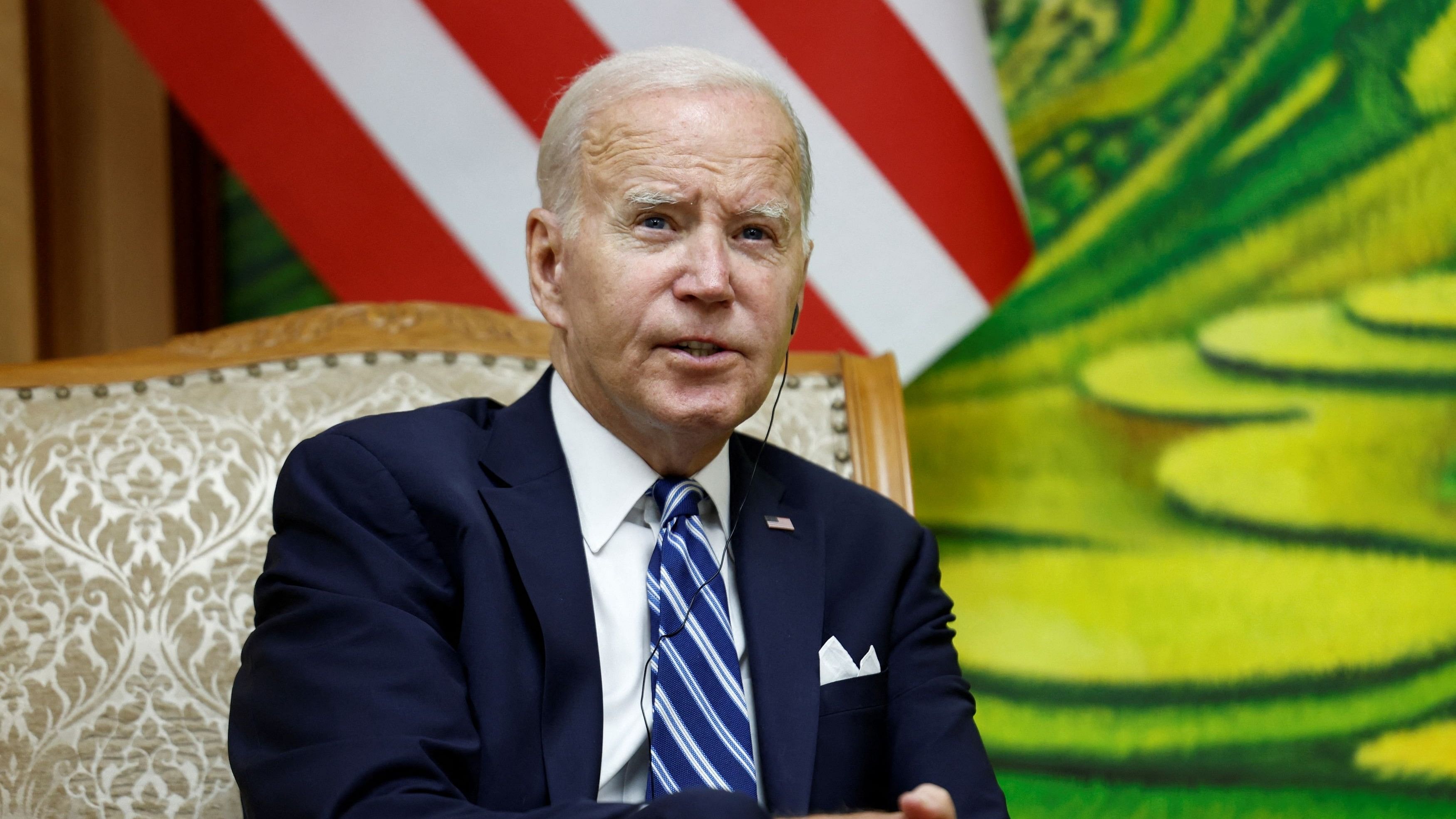 <div class="paragraphs"><p>US President Joe Biden meets with Vietnam's Prime Minister Pham Minh Chinh  in Hanoi, Vietnam, September 11, 2023. </p></div>