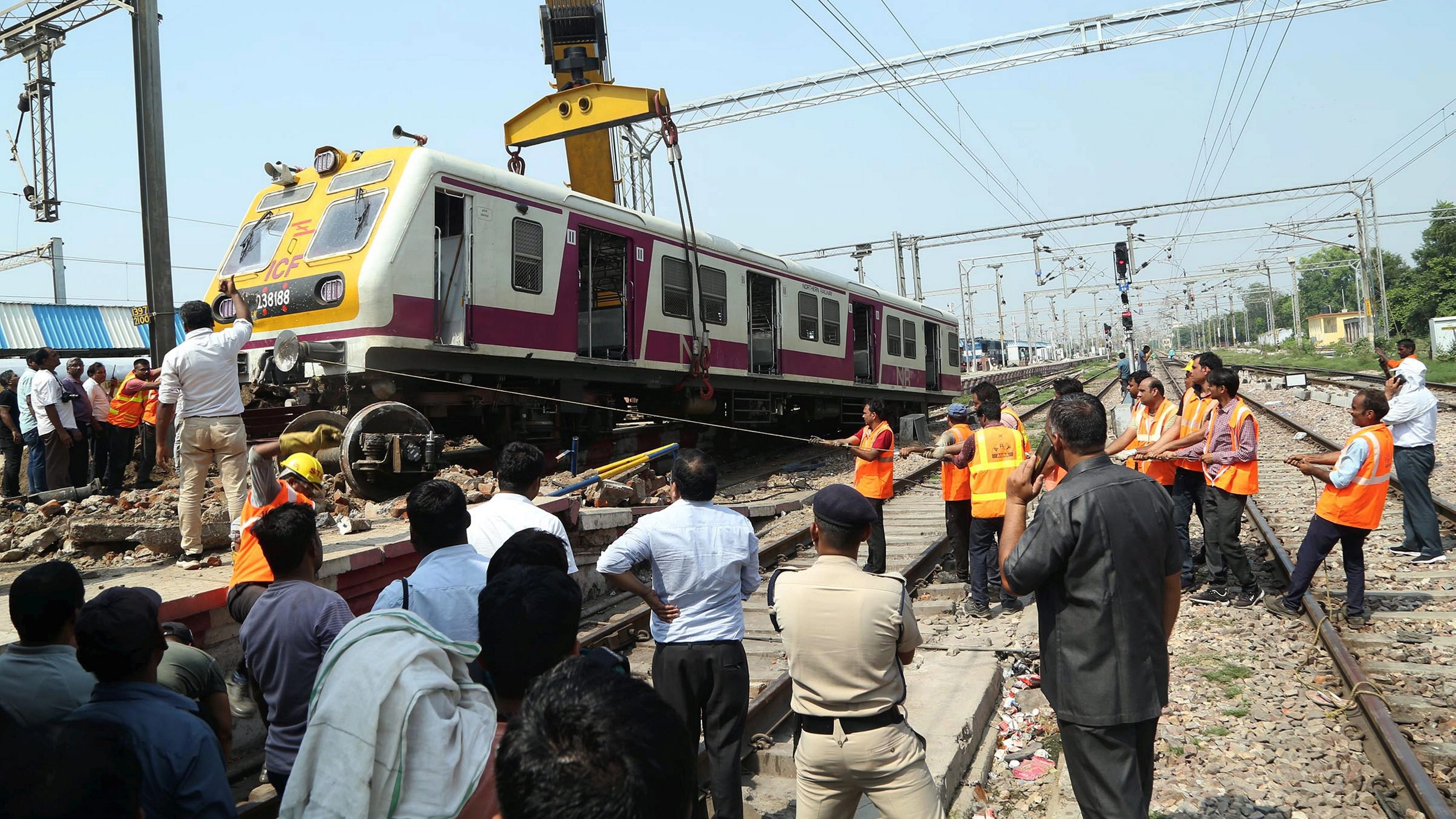 <div class="paragraphs"><p>Train accident in Mathura.</p></div>