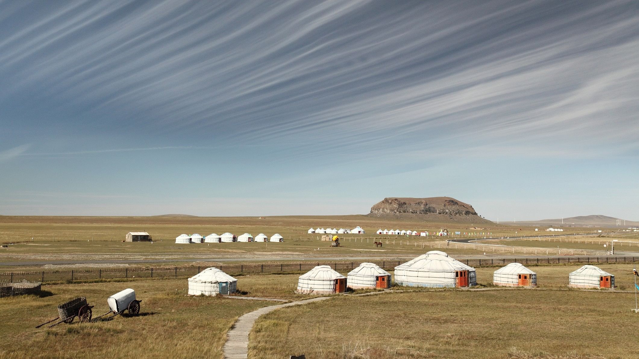 <div class="paragraphs"><p>File photo of yurts seen in a Mongolian countryside.</p></div>