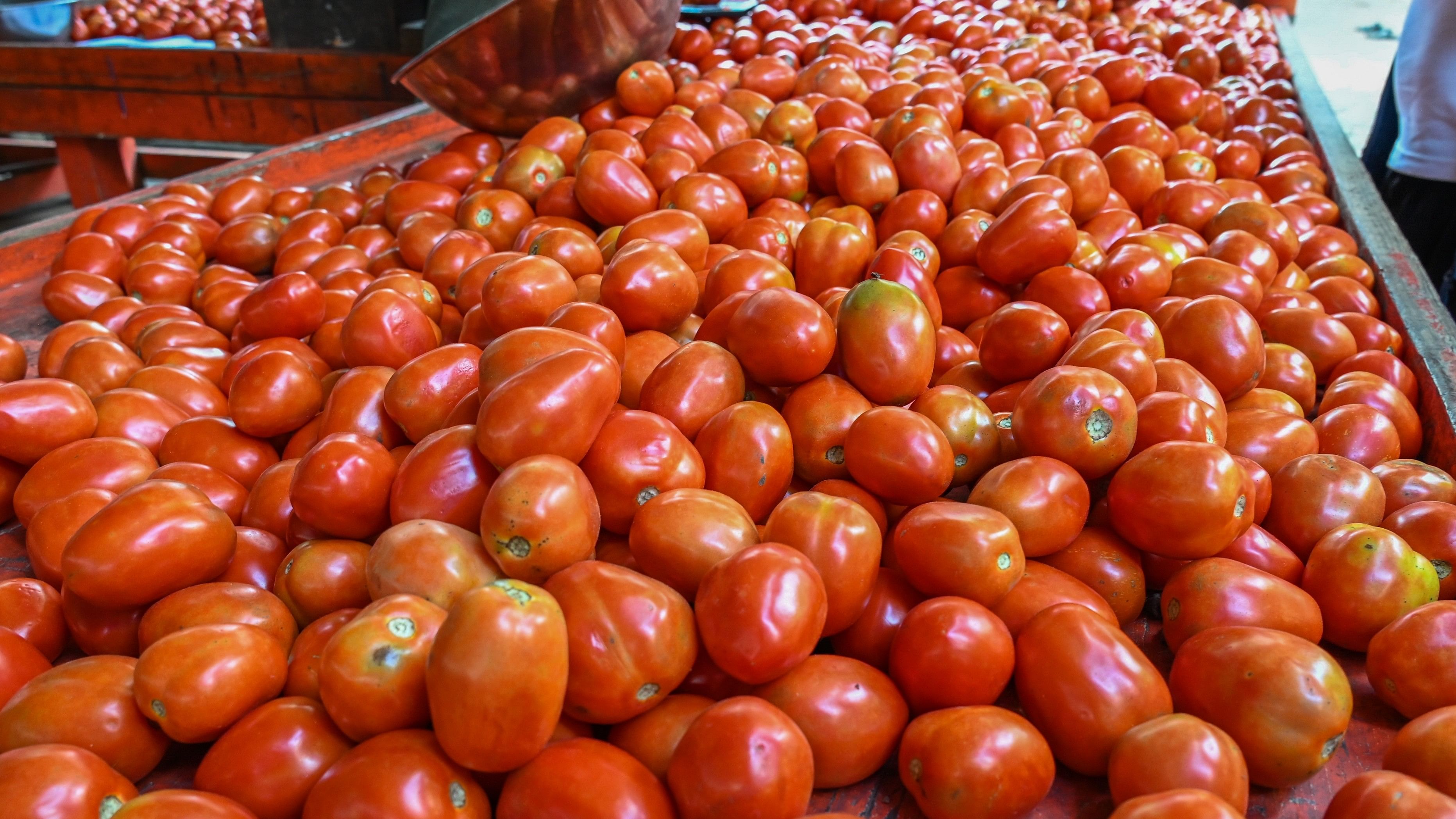 <div class="paragraphs"><p>A vendor sells tomatoes in Bengaluru. </p></div>