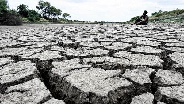 <div class="paragraphs"><p>View of cracked ground after river water has dried up in Karnataka.</p></div>