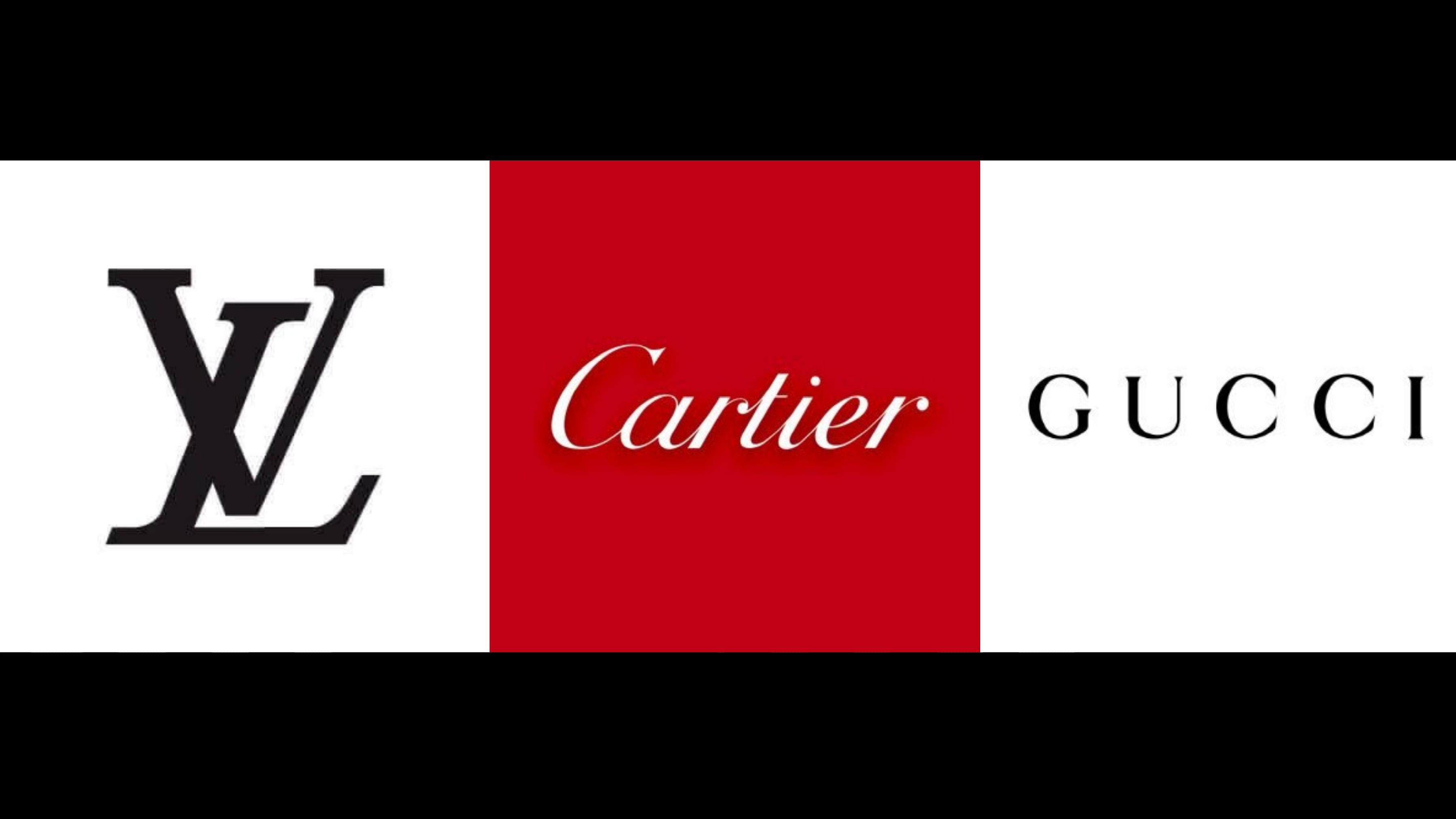 <div class="paragraphs"><p>Representative image of&nbsp;Louis Vuitton, Cartier and Gucci logo.</p></div>