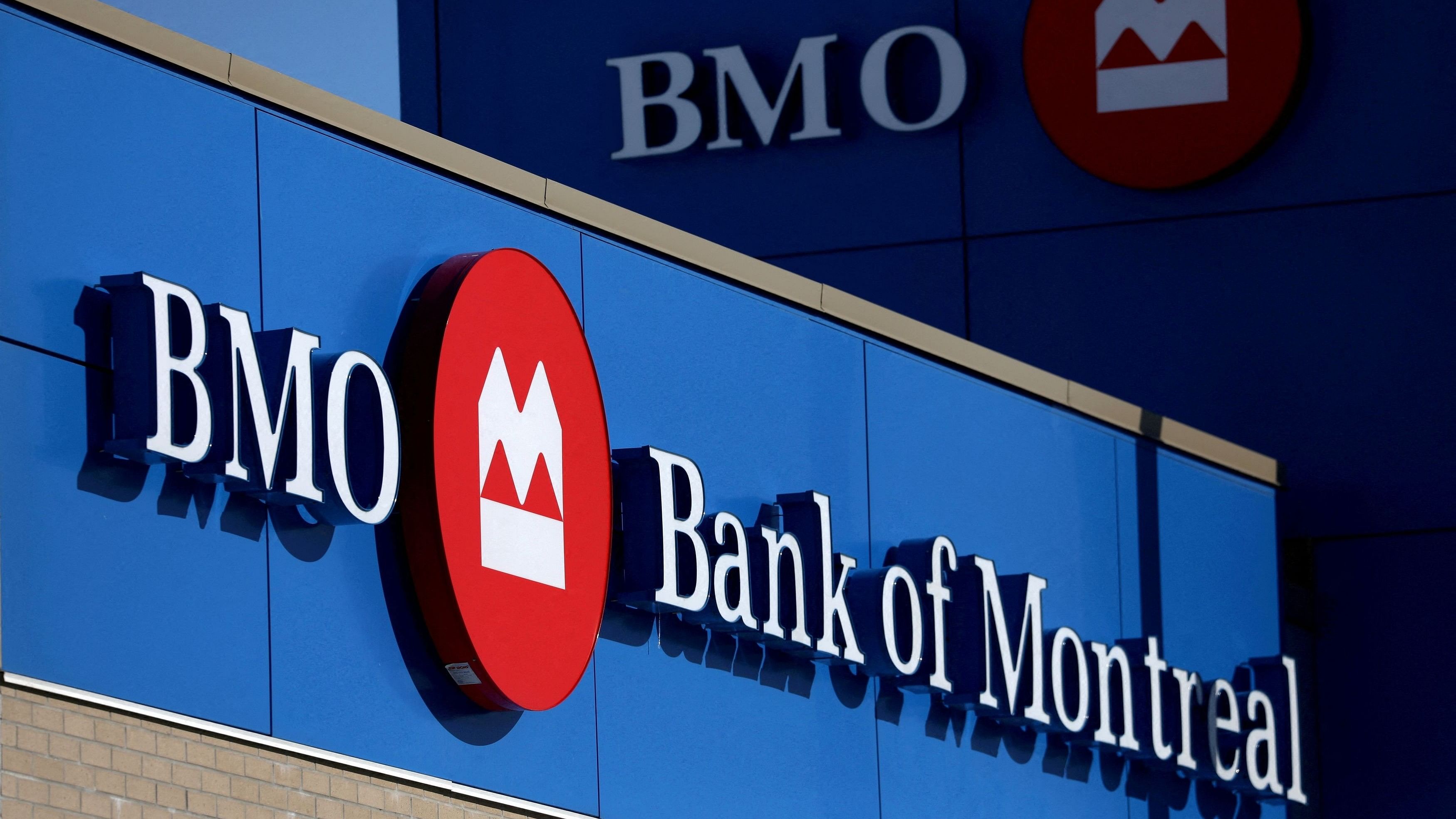 <div class="paragraphs"><p>A Bank of Montreal  logo is seen outside of a branch in Ottawa, Ontario, Canada.&nbsp;</p></div>