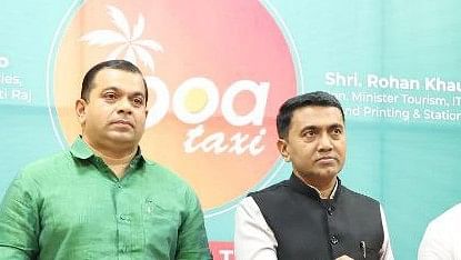 <div class="paragraphs"><p>Tourism Minister Rohan Khaunte (left) and&nbsp;Chief Minister Pramod Sawant (right).</p></div>