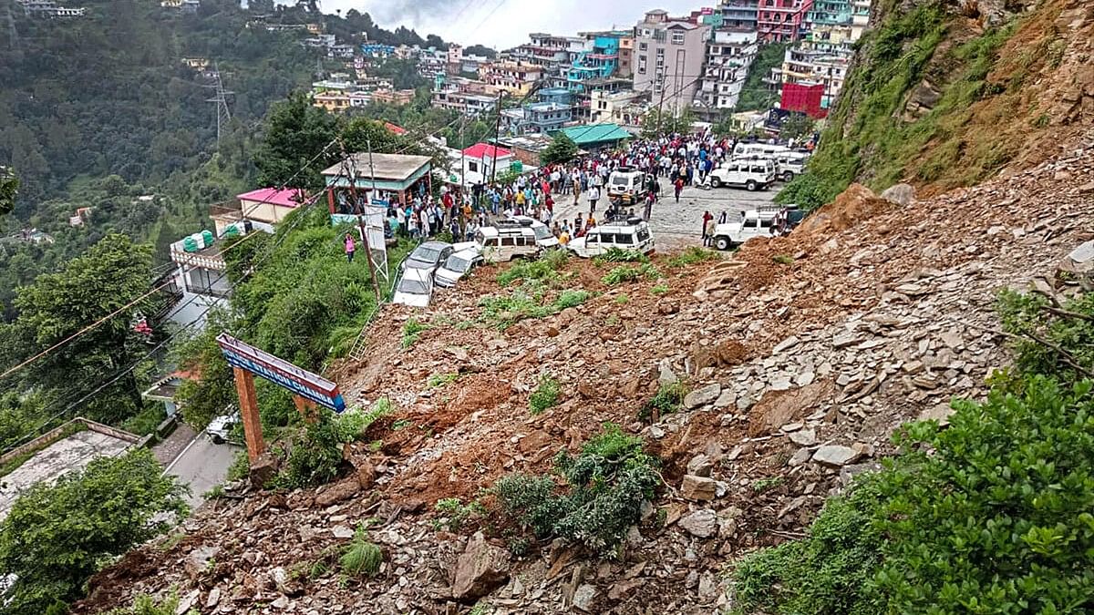 <div class="paragraphs"><p>Landslide in Uttarakhand.</p></div>