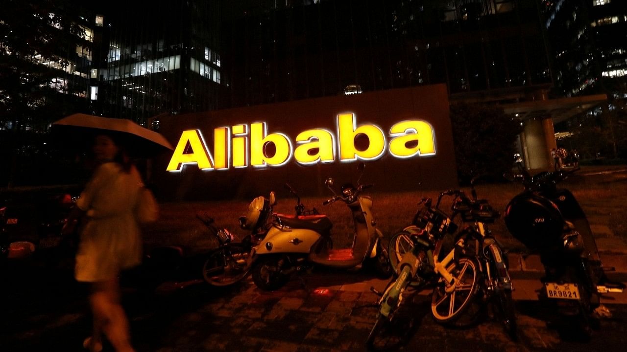 <div class="paragraphs"><p>The logo of Alibaba Group. </p></div>